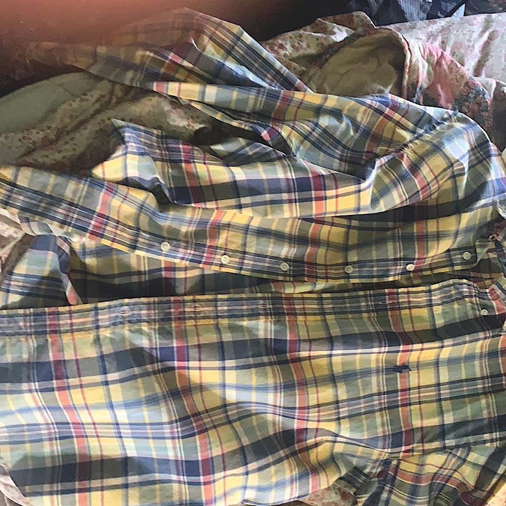 RL button up size lg brand new no flaws